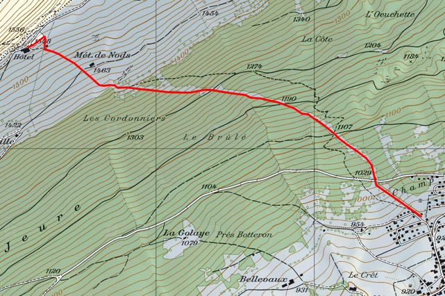 Parcours "standard" Parcours standard